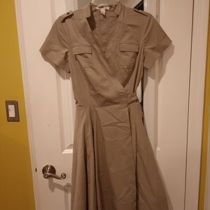 Kenneth Cole size 2 trench coat dress NWOT